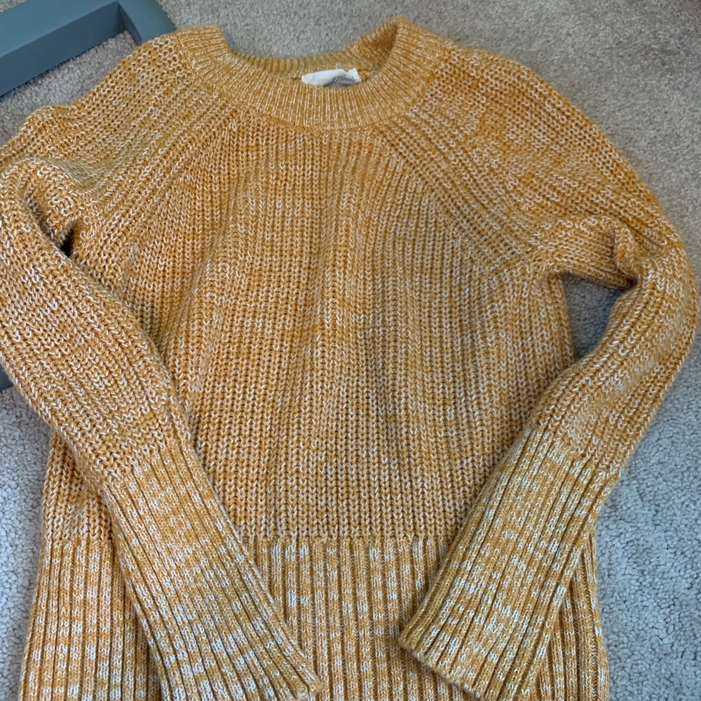 Universal Thread mustard colored sweater.